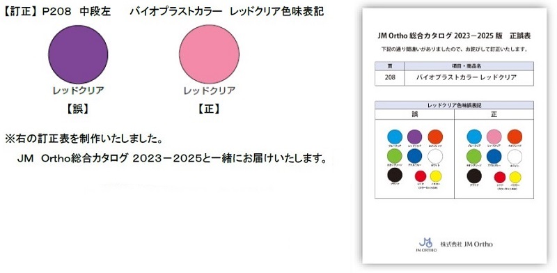 訂正表